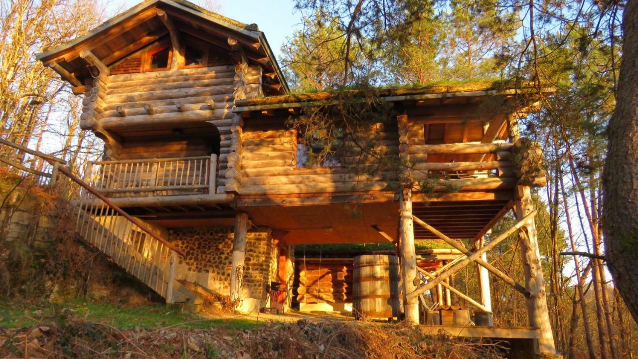 La Cabane De Hans Saint-Martial-de-Gimel Eksteriør bilde